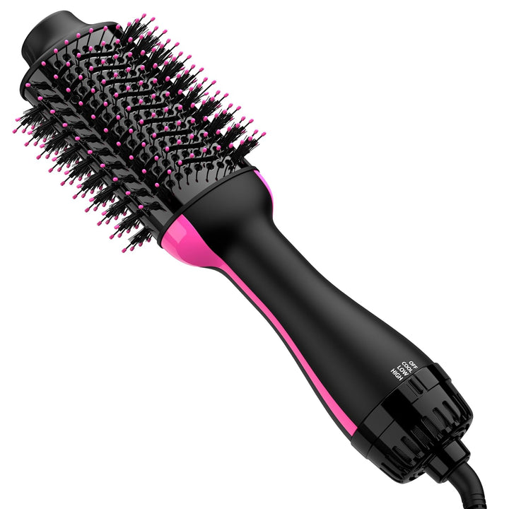 Umeely Hair Dryer Brush Blow Dryer Brush in One, Upgraded 4 in 1 Hair Dryer and Styler Volumizer with Negative Ion Anti-Frizz Ceramic Titanium Barrel Hot Air Brush Hair Straightener Brush