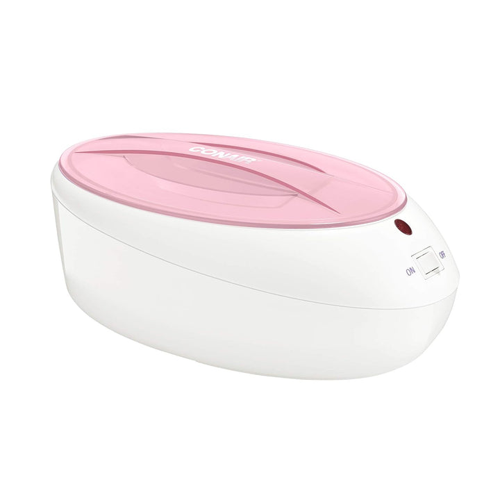 True Glow by Conair Paraffin Wax Machine for Hand and Feet - Paraffin Bath for Hands - Includes 1Lb. Moisturizing Paraffin Wax - Pink