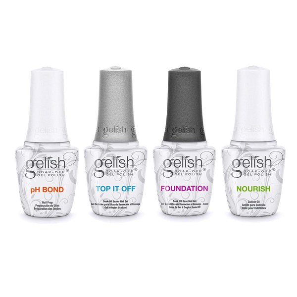 Gelish Fantastic Four Collection Soak off Gel Nail Polish Kit