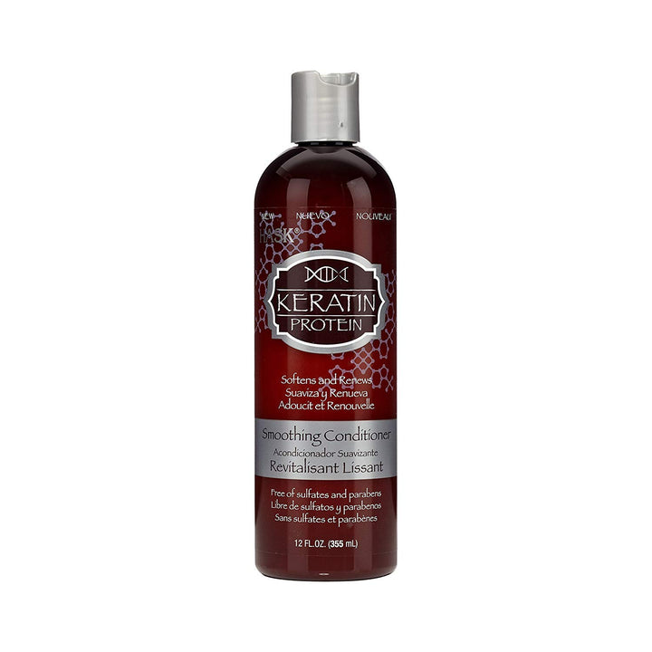 Hask Keratin Protein Smoothing Conditioner 12 Oz (Pack of 6)