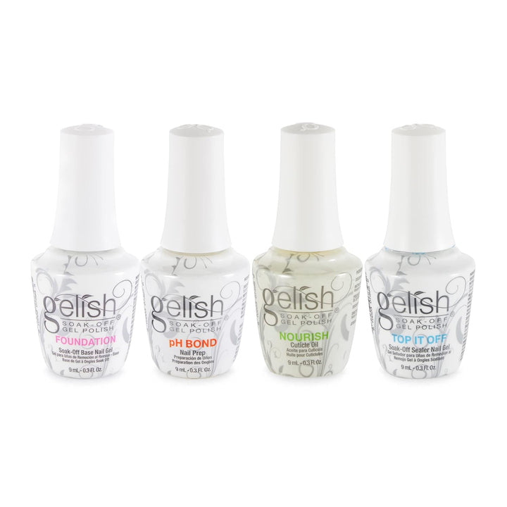 Gelish Fantastic Four Collection Soak off Gel Nail Polish Kit