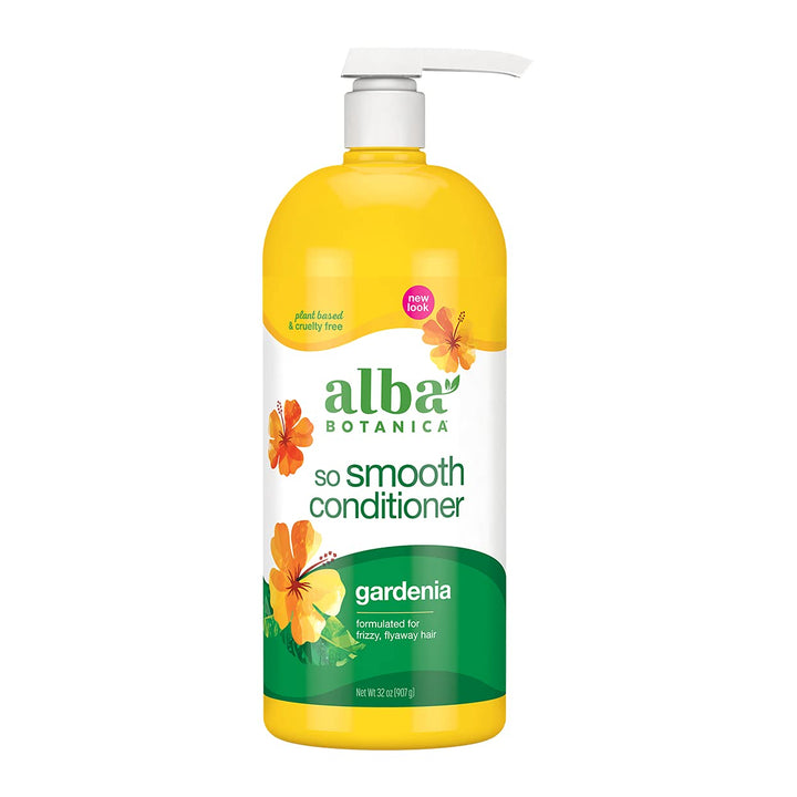 Alba Botanica so Smooth Conditioner, Gardenia, 32 Oz